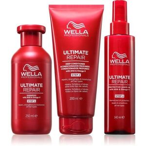 Wella Professionals Ultimate Repair Set takarékos kiszerelés a károsult hajra kép