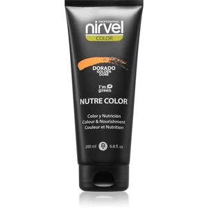 Nirvel Nutre Color tápláló tonizáló maszk hajra árnyalat Dorado 200 ml kép