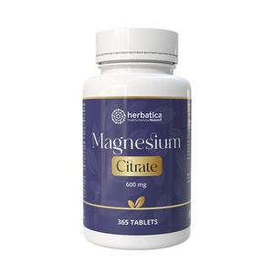 Magnézium-citrát 600 mg - 365 tabletta - Herbatica kép