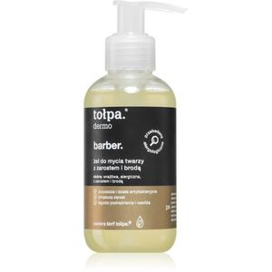 Tołpa Dermo Men Barber tisztító gél az arcra és a szakállra 150 ml kép