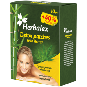 Herbalex kendertartalmú detox tapasz – 14 db kép
