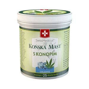 SwissMedicus hűsítő lóbalzsam kenderrel 250 ml kép