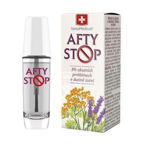 AftyStop SwissMedicus gyógynövényes szérum ínyre és szájnyálkahártyára – 10 ml kép