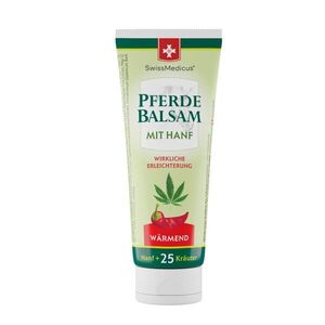 SwissMedicus melegítő lóbalzsam kenderrel – 75 ml kép