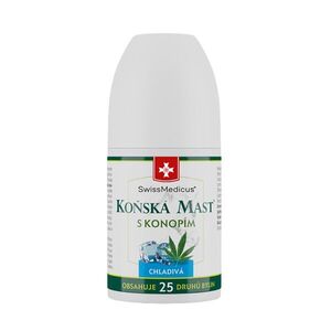 SwissMedicus hűsítő kenderes lóbalzsam ROLL-ON – 90 ml kép