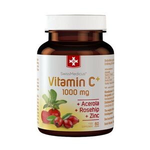 Vitamín C+ 1000 mg - 60 kapszula - SwissMedicus kép