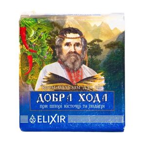 Könnyű járás krémbalzsam saroksarkantyú, köszvény és bütyök esetére - 10 ml – Elixir kép