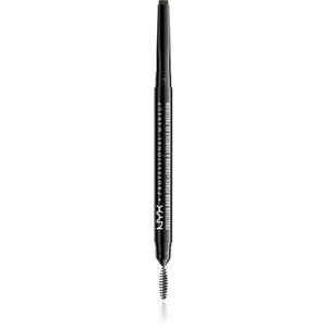 NYX Professional Makeup Precision Brow Pencil szemöldök ceruza árnyalat 06 Black 0.13 g kép