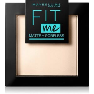 MAYBELLINE NEW YORK Fit Me! Matte+Poreless mattító púder árnyalat 120 Classic Ivory 9 g kép