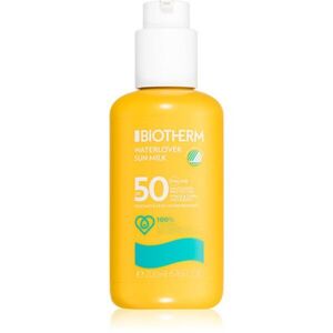 Biotherm Waterlover Sun Milk SPF 50 vízálló napozótej SPF 50 unisex 200 ml kép