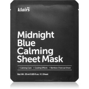 Klairs Midnight Blue Calming Sheet Mask nyugtató hatású gézmaszk 25 ml kép