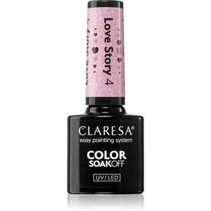 Claresa SoakOff UV/LED Color Love Story géles körömlakk árnyalat 4 5 g kép