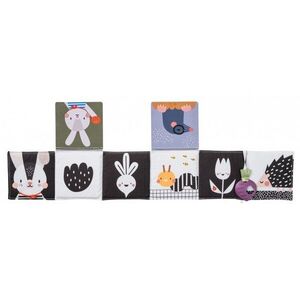 Taf Toys Pram Book Urban Garden kontrasztos fejlesztő könyv 1 db kép