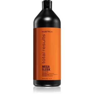 Matrix Mega Sleek Shampoo for Smoothness sampon a rakoncátlan és töredezett hajra 1000 ml kép