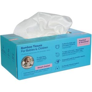 Canpol babies Bamboo Tissues Postpartum Pads kendők bambusz 100 db kép