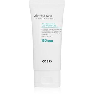 Cosrx Aloe 54.2 Aqua Tone-Up Sunscreen védő és tonizáló folyadék arcra SPF 50+ 50 ml kép