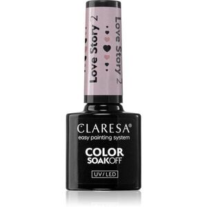 Claresa SoakOff UV/LED Color Love Story géles körömlakk árnyalat 2 5 g kép