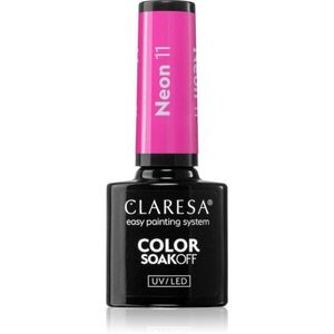 Claresa SoakOff UV/LED Color Neon géles körömlakk árnyalat 11 5 g kép