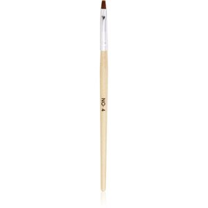 NEONAIL Wooden Brush ecset gélek felviteléhez típus No. 4 1 db kép