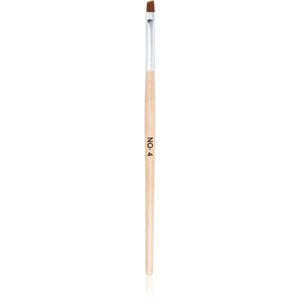 NEONAIL Wooden Brush ecset gélek felviteléhez típus No. 4 Angled 1 db kép