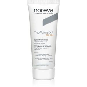 Noreva Trio White XP Anti-Dark Spot Care SPF 50+ napozókrém arcra a pigment foltok ellen SPF 50+ 40 ml kép