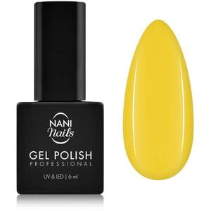 NaniNails NANI Professional géles körömlakk árnyalat Bitter Yellow 6 ml kép