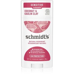 Schmidt's Coconut & Kaolin Clay izzadásgátló deo stift 24h 75 g kép