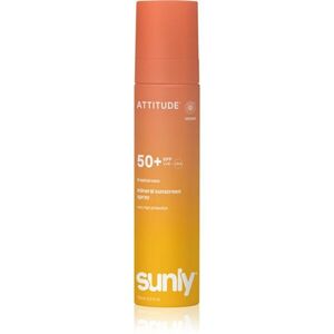 Attitude Sunly Tropical Coco ásványi napozó spray SPF 50+ 75 ml kép