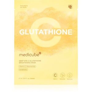 medicube Deep Vita C Glutathione Brightening Mask fehérítő gézmaszk 27 ml kép