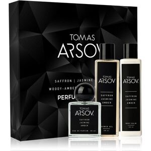 Tomas Arsov Saffron Jasmine Amber Parfume Gift Set ajándékszett unisex 3 db kép