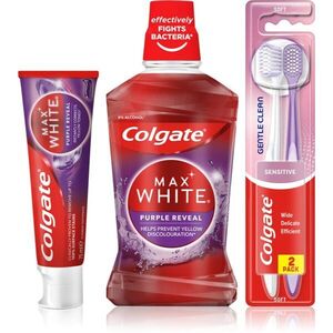Colgate Max White Purple szett a fogakra kép