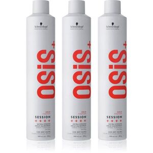 Schwarzkopf Professional Osis+ Session hajlakk erős fixálással takarékos kiszerelés kép