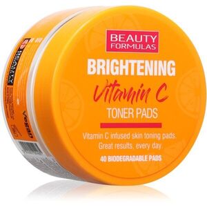 Beauty Formulas Vitamin C tonizáló párnák 40 db kép