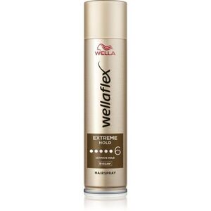 Wella Wellaflex Extreme Hold Hajlakk az extra erős tartásért a természetes fixálásért 250 ml kép