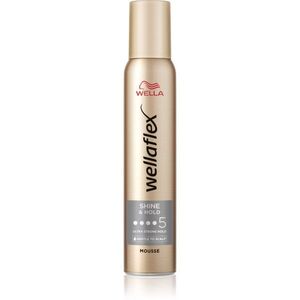 Wella Wellaflex Shine & Hold fixáló hab a magas fényért 200 ml kép
