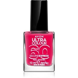 Avon Ultra Colour 60 Second Express gyorsan száradó körömlakk árnyalat Fun N Fuchsia 10 ml kép