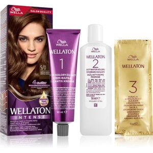 Wella Wellaton Intense tartós hajfesték Argán olajjal árnyalat 5/0 Light Brown 1 db kép