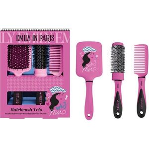 Emily In Paris Hairbrush Trio hajkefeszett hajra 3 db kép