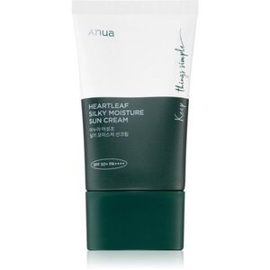 Anua Heartleaf Silky Moisture Sun Cream intenzíven hidratáló nappali krém SPF 50+ 50 ml kép