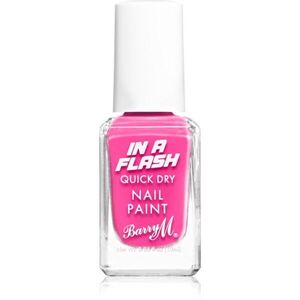 Barry M IN A FLASH gyorsan száradó körömlakk árnyalat Pink Burst 10 ml kép