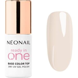 NEONAIL Ready In One 3in1 UV Gel Polish géles körömlakk gyémántporral árnyalat 02 One Coconut Milk 7.2 ml kép