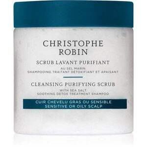 Christophe Robin Purifying Scrub With Sea Salt mélytisztító peeling tengeri sóval 250 ml kép