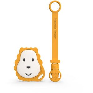 Matchstick Monkey Flat Face Teether & Soother Clip ajándékszett gyermekeknek Lion kép