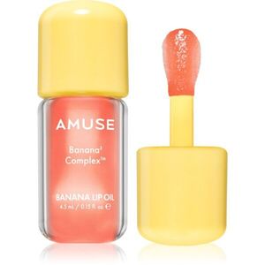 AMUSE Banana Lip Oil banán olaj az ajkakra árnyalat 04 Juicy Peach 4.5 ml kép