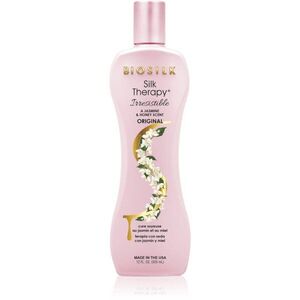 Biosilk Silk Therapy Irresistible öblítést nem igénylő regeneráló ápolás selyemmel 355 ml kép
