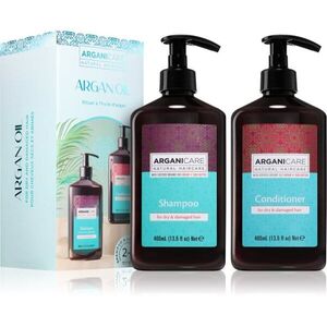 Arganicare Argan Oil Set ajándékszett száraz és sérült hajra 1 db kép