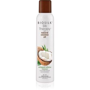 CHI BioSilk Silk Therapy with Coconut Oil Whipped Volume Mousse volumennövelő hajhab hajra kókuszolajjal 227 g kép