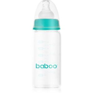 Baboo Anti-Colic Glass Bottle antikólikás üvegből készült cumisüveg 0m+ 120 ml kép