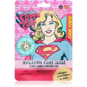Mad Beauty DC Femme Power Supergirl hidratáló gézmaszk 25 ml kép