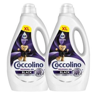 Coccolino Black mosószer fekete és sötét ruhákhoz, 136 mosás, 2x2.72 l kép